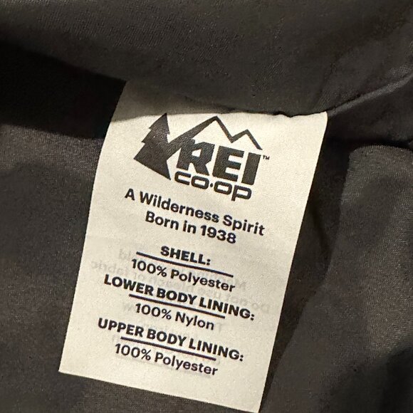 REI Co-op Women's Hooded Rain Jacket – Black – Size M - Picture 5 of 6